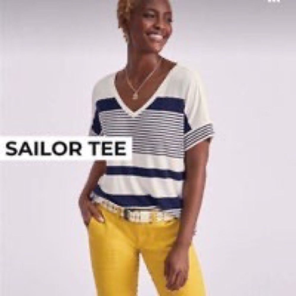 Cabi 5925 Sailor Tee Spring 2021 Large - Picture 3 of 13